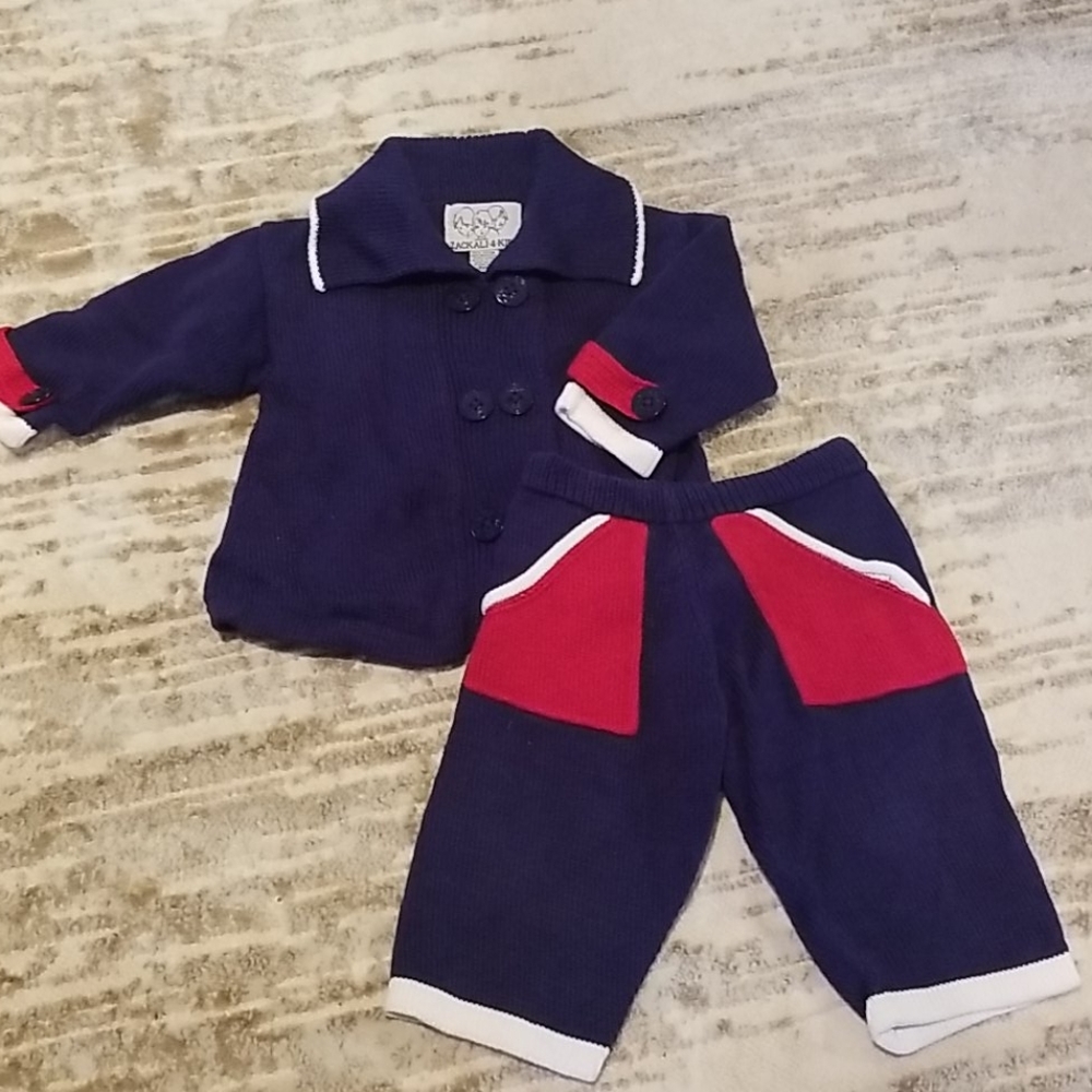 Zackali 4 Kids 2 Piece Sweater and Pants, Size 18